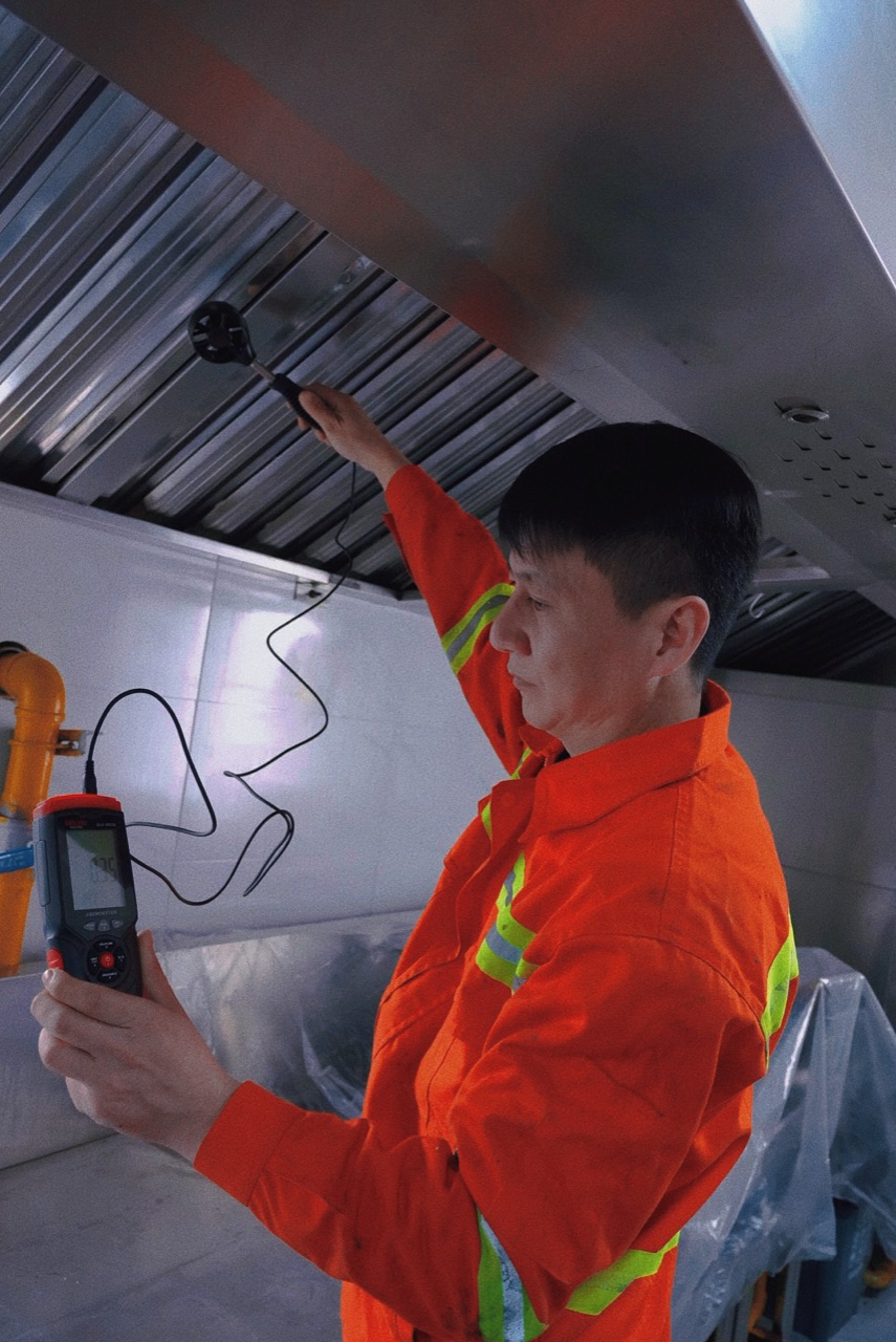 检测管道风量